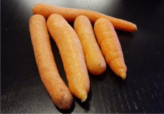 le carote in cucina