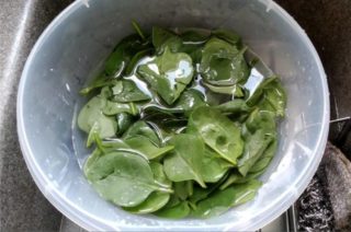 spinaci in padella